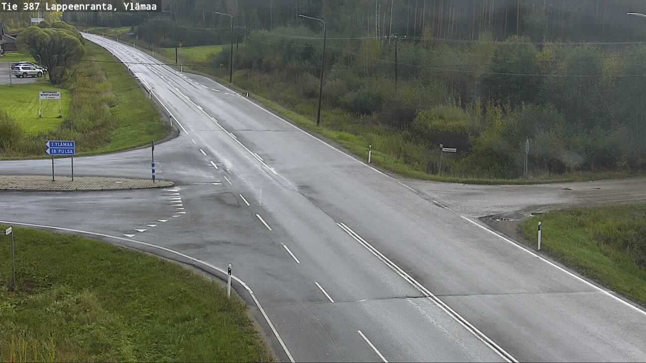 Weather Camera Image Road 387 Lappeenranta, Ylämaa, Lappeenranta, Etelä-Karjala