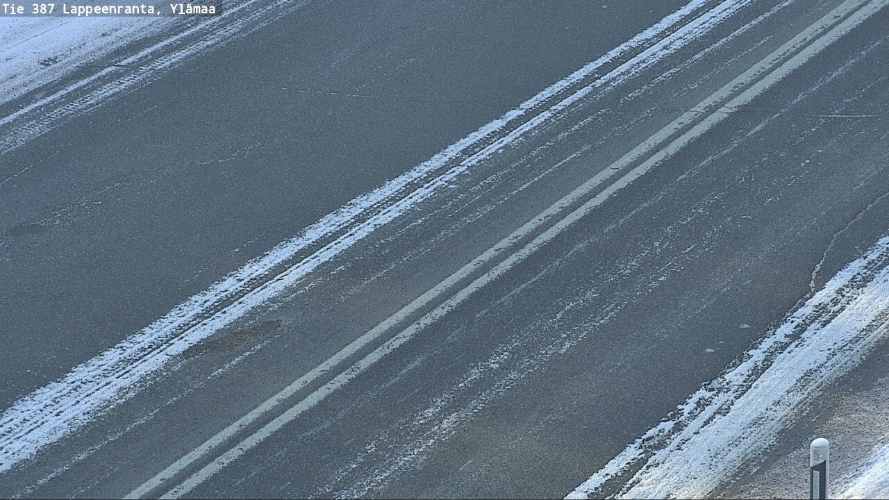 Weather Camera Image Road 387 Lappeenranta, Ylämaa, Lappeenranta, Etelä-Karjala