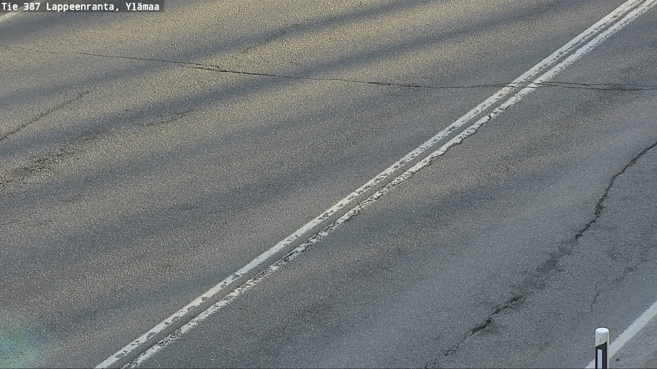Weather Camera Image Väg 387 Villmarstrand, Ylämaa, Lappeenranta, Etelä-Karjala