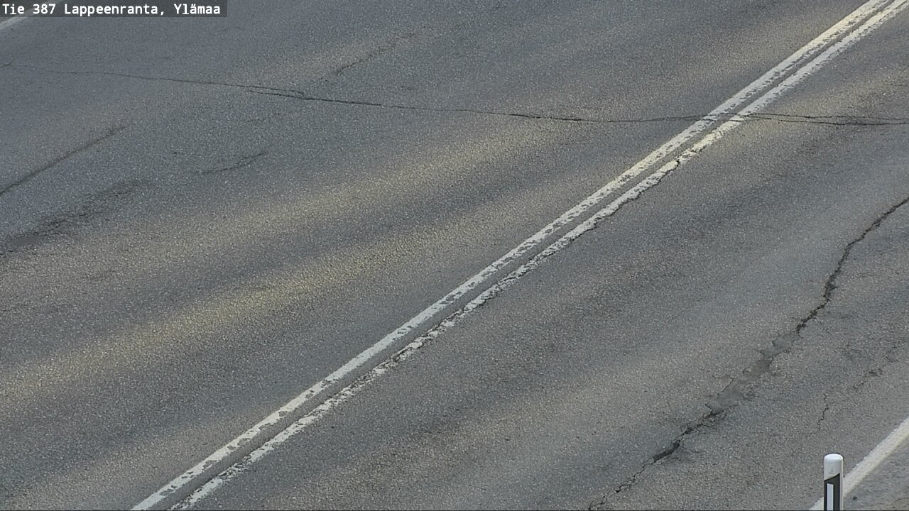 Weather Camera Image Väg 387 Villmarstrand, Ylämaa, Lappeenranta, Etelä-Karjala