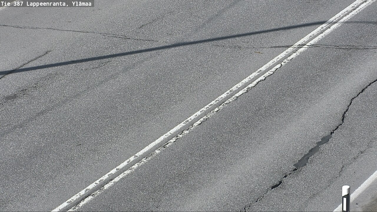 Weather Camera Image Väg 387 Villmarstrand, Ylämaa, Lappeenranta, Etelä-Karjala