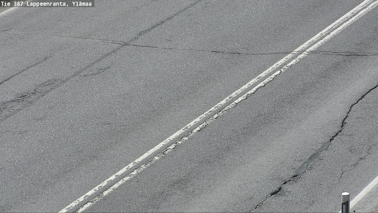Weather Camera Image Väg 387 Villmarstrand, Ylämaa, Lappeenranta, Etelä-Karjala