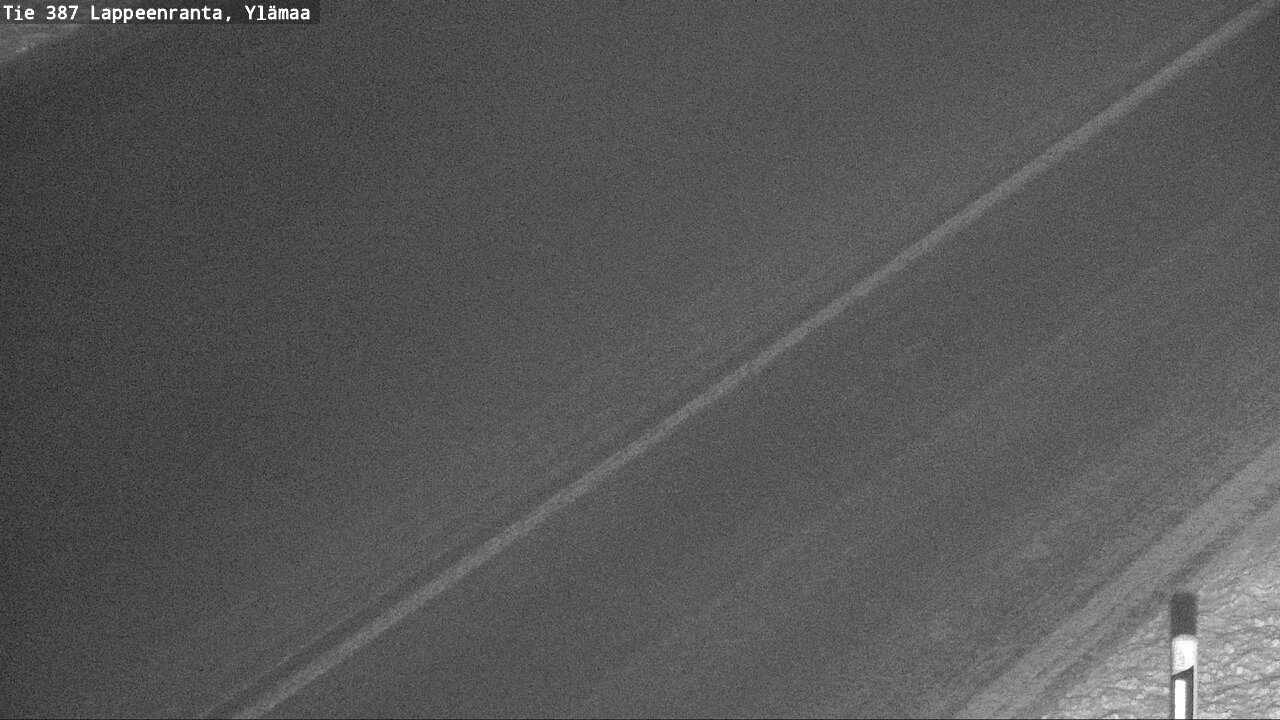 Weather Camera Image Väg 387 Villmarstrand, Ylämaa, Lappeenranta, Etelä-Karjala
