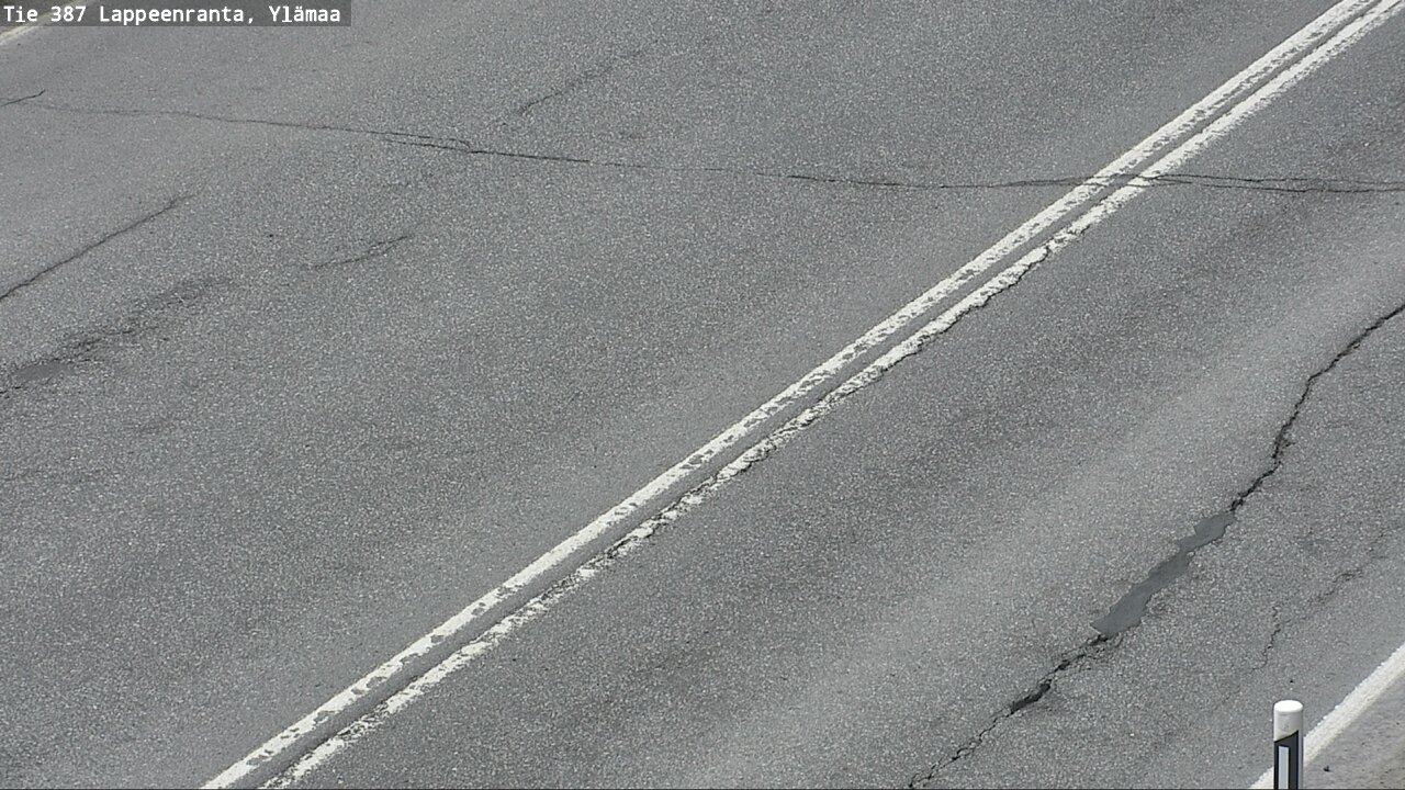 Weather Camera Image Väg 387 Villmarstrand, Ylämaa, Lappeenranta, Etelä-Karjala