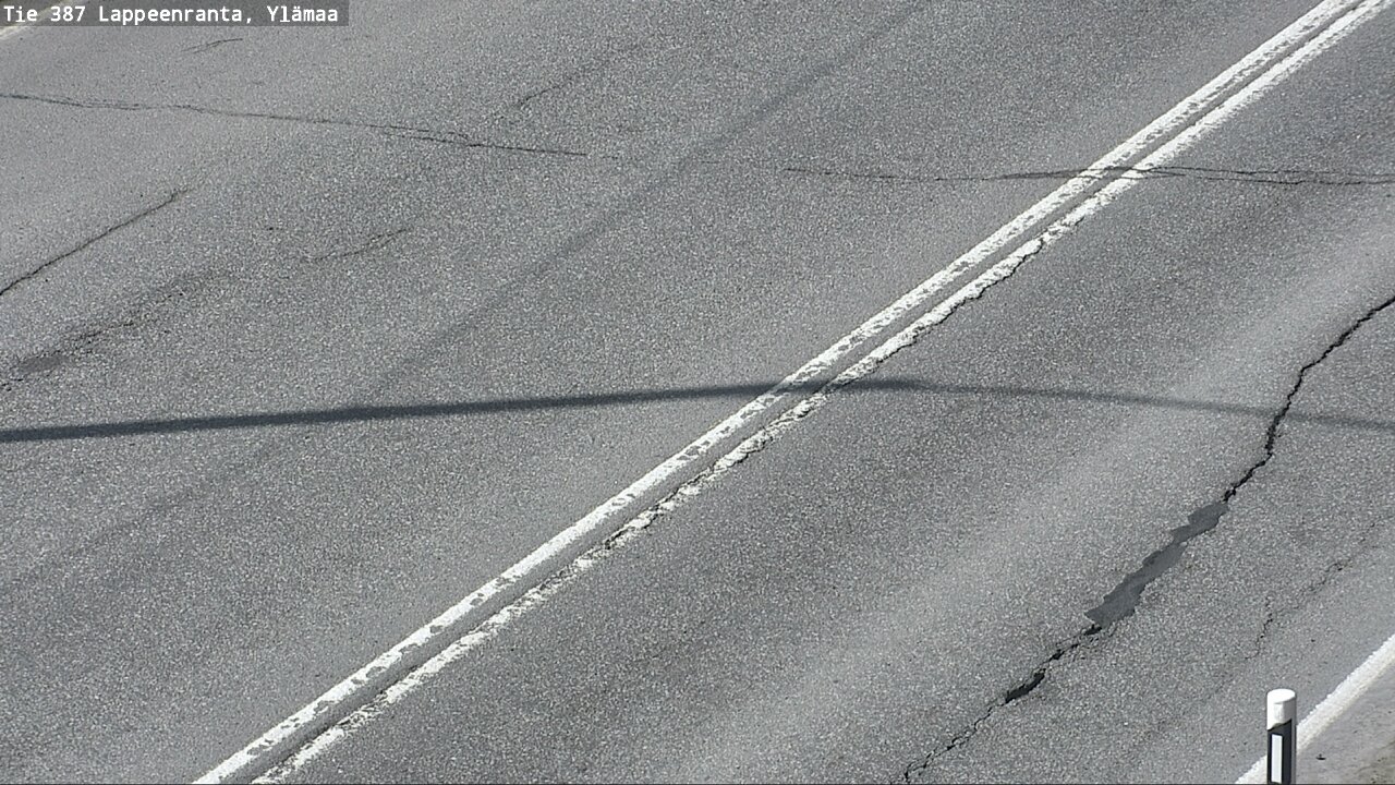Weather Camera Image Väg 387 Villmarstrand, Ylämaa, Lappeenranta, Etelä-Karjala