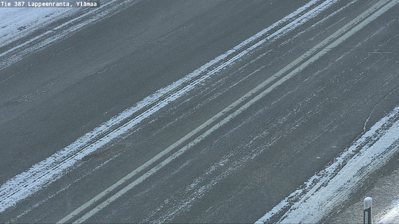 Weather Camera Image Road 387 Lappeenranta, Ylämaa, Lappeenranta, Etelä-Karjala