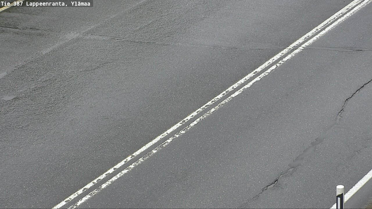 Weather Camera Image Väg 387 Villmarstrand, Ylämaa, Lappeenranta, Etelä-Karjala