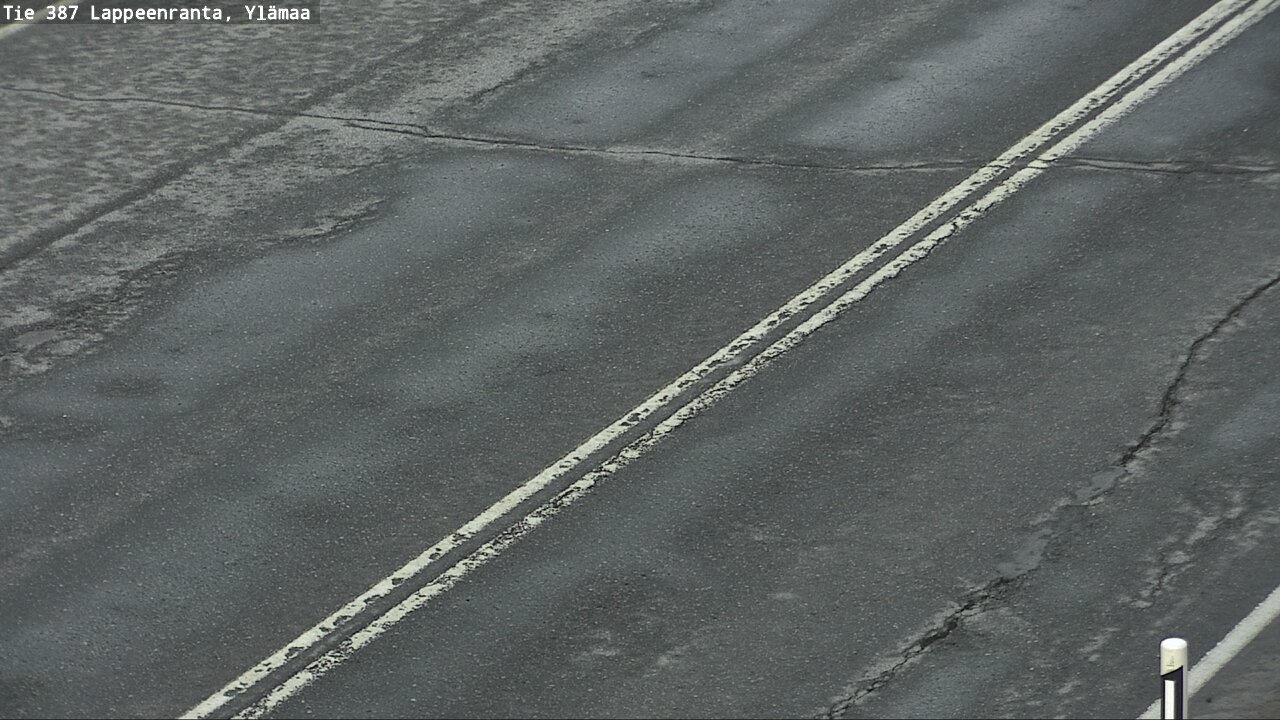 Weather Camera Image Väg 387 Villmarstrand, Ylämaa, Lappeenranta, Etelä-Karjala