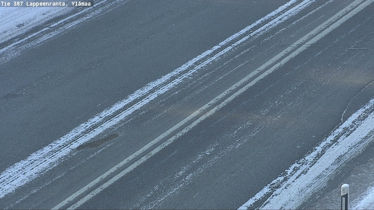 Weather Camera Image Road 387 Lappeenranta, Ylämaa, Lappeenranta, Etelä-Karjala