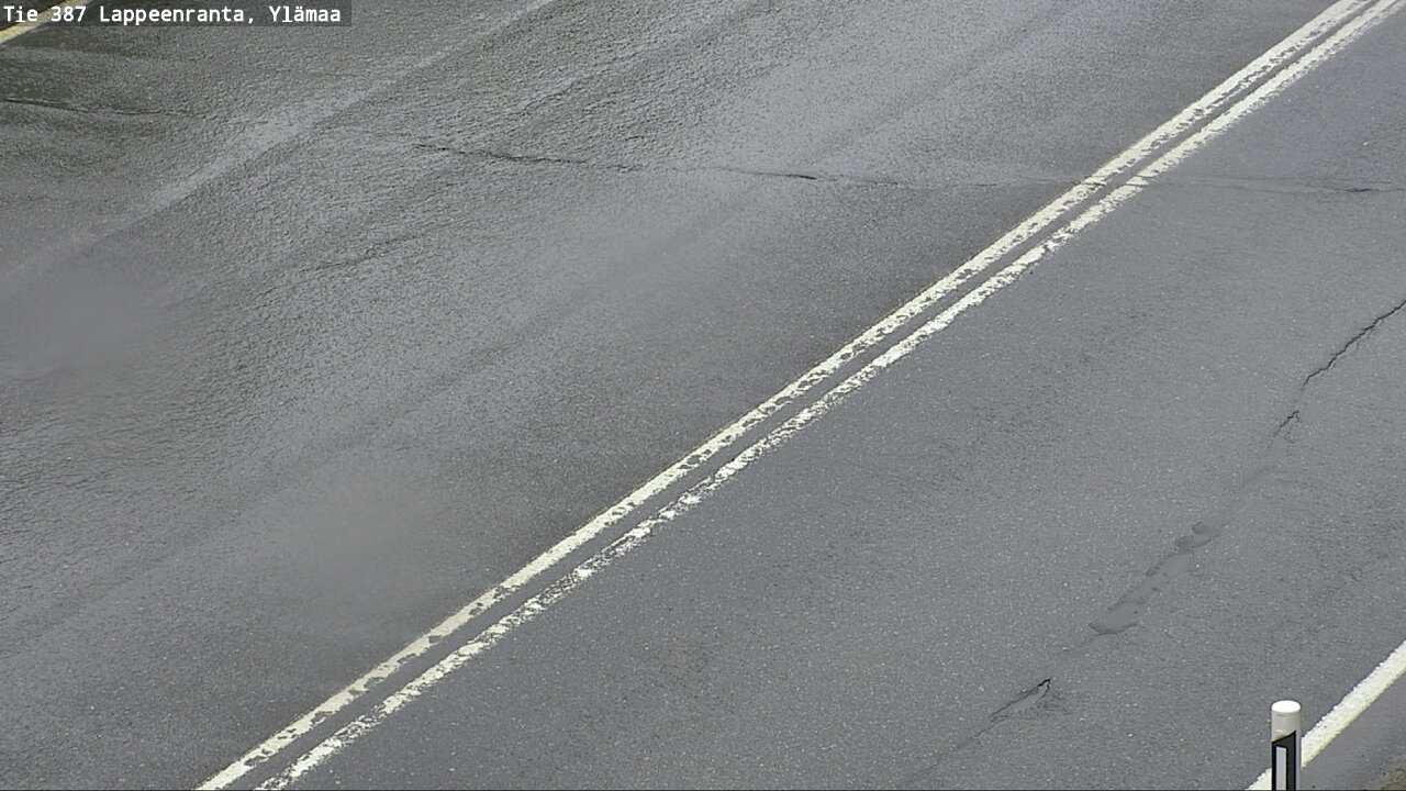 Weather Camera Image Väg 387 Villmarstrand, Ylämaa, Lappeenranta, Etelä-Karjala