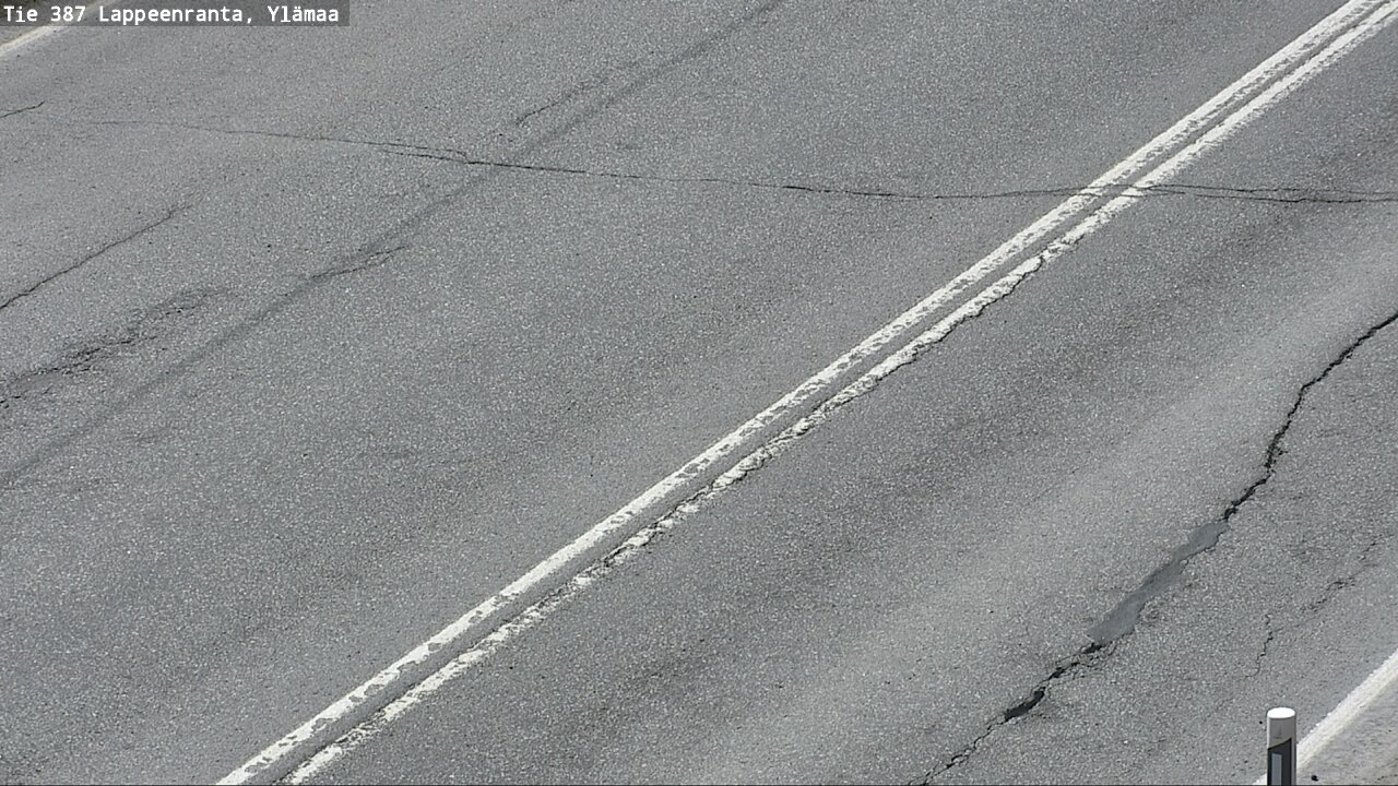 Weather Camera Image Väg 387 Villmarstrand, Ylämaa, Lappeenranta, Etelä-Karjala