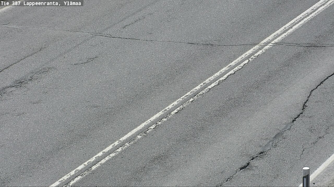 Weather Camera Image Väg 387 Villmarstrand, Ylämaa, Lappeenranta, Etelä-Karjala