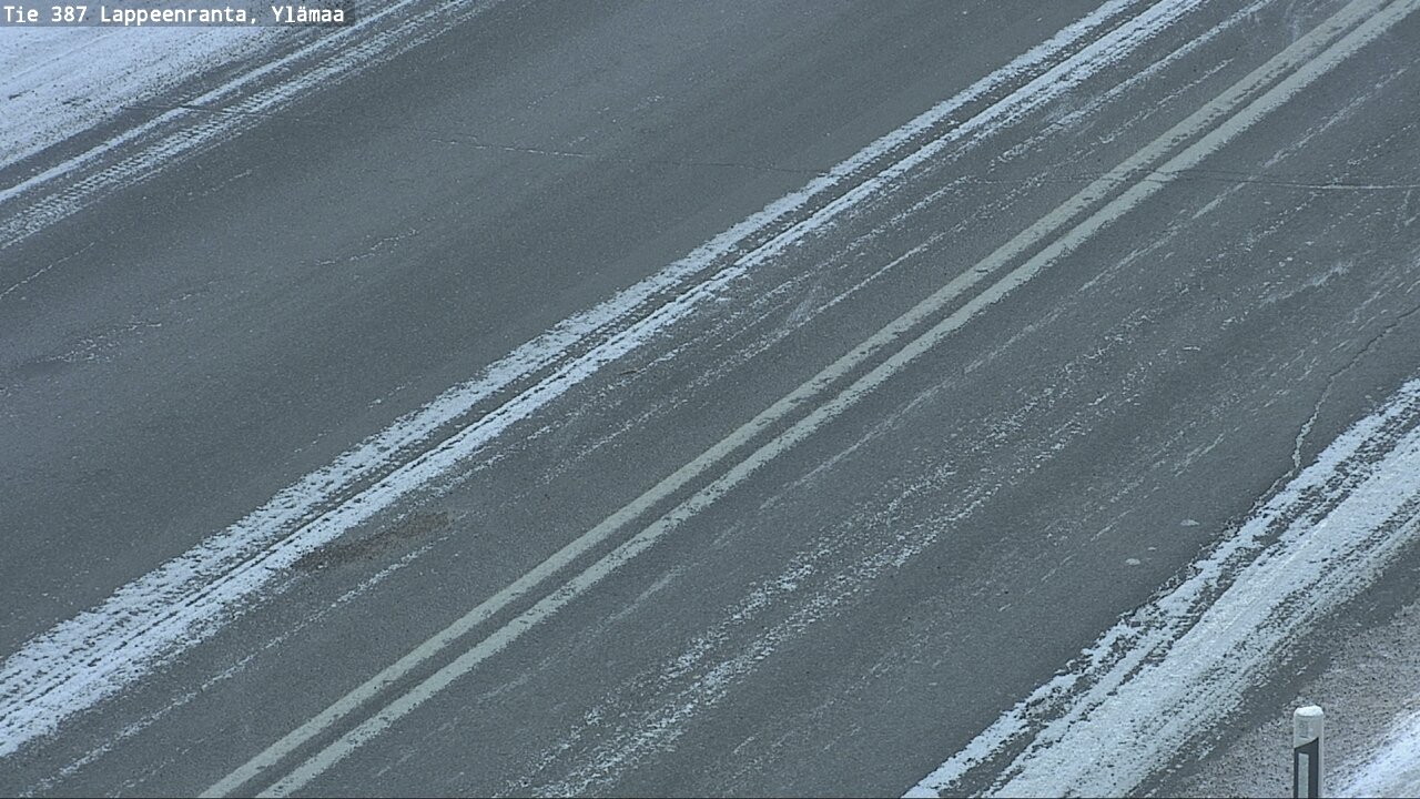 Weather Camera Image Road 387 Lappeenranta, Ylämaa, Lappeenranta, Etelä-Karjala