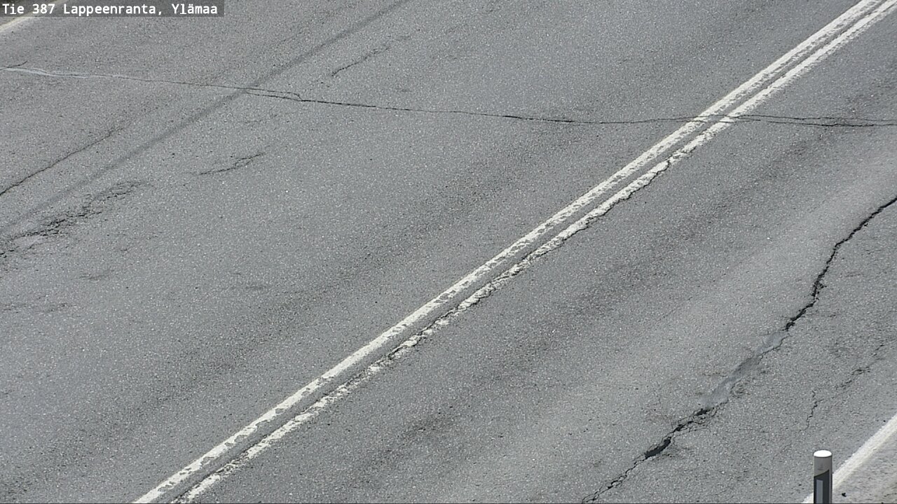 Weather Camera Image Väg 387 Villmarstrand, Ylämaa, Lappeenranta, Etelä-Karjala