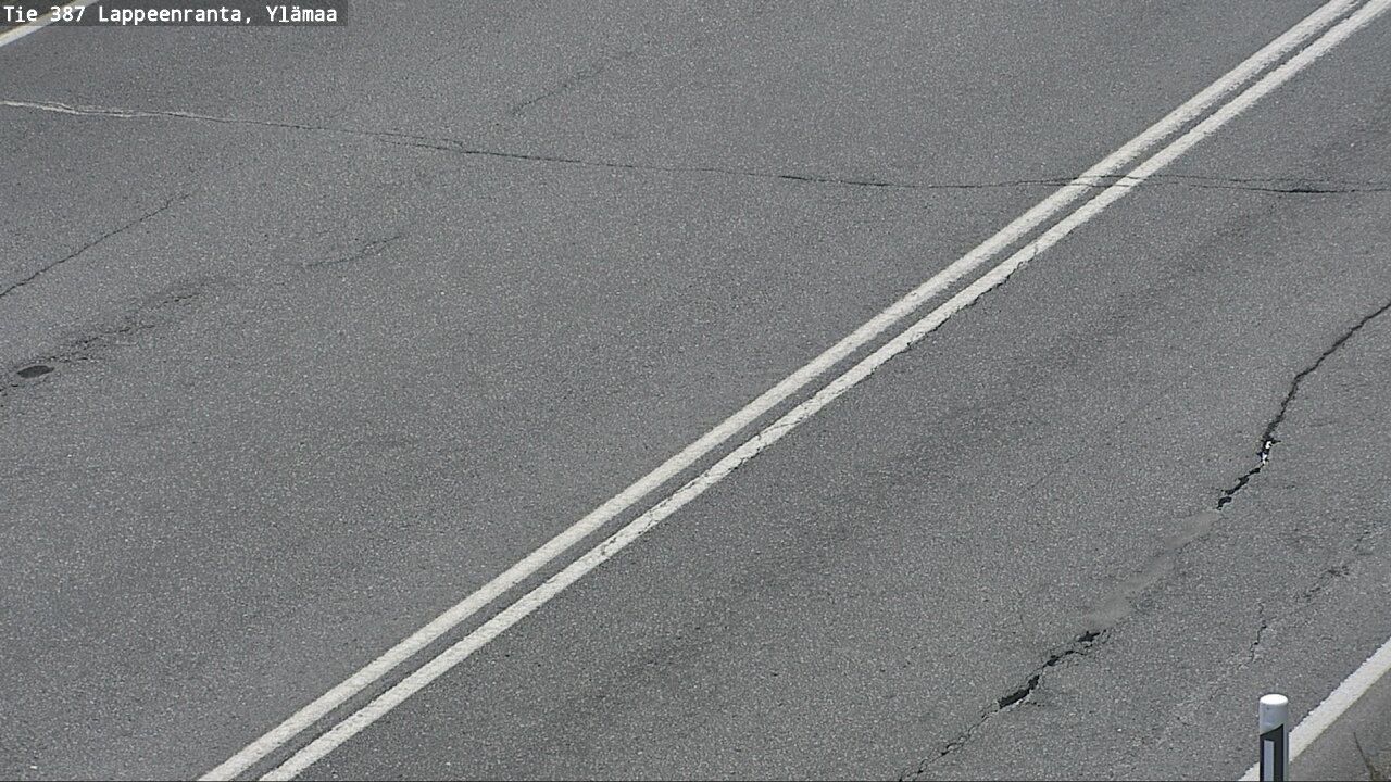 Weather Camera Image Road 387 Lappeenranta, Ylämaa, Lappeenranta, Etelä-Karjala