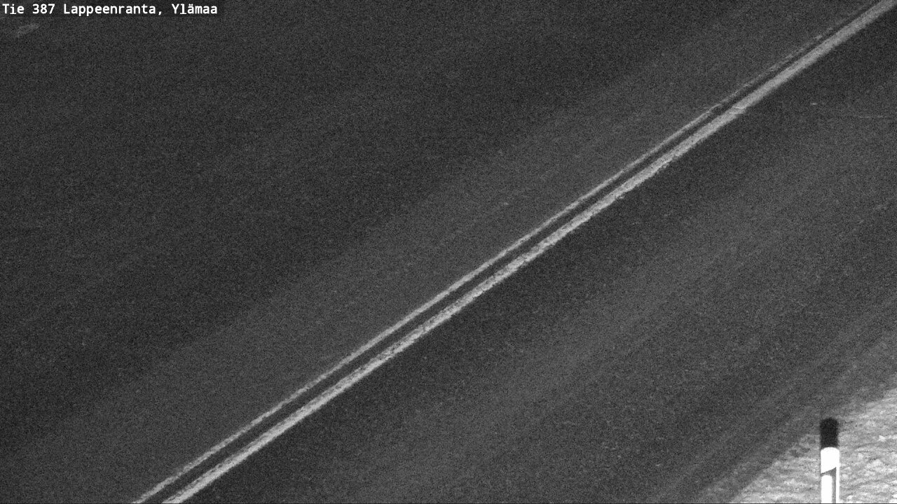 Weather Camera Image Väg 387 Villmarstrand, Ylämaa, Lappeenranta, Etelä-Karjala