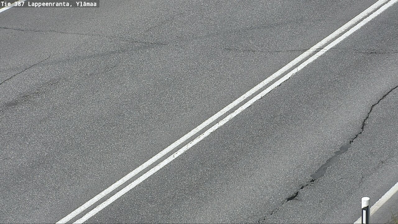 Weather Camera Image Road 387 Lappeenranta, Ylämaa, Lappeenranta, Etelä-Karjala