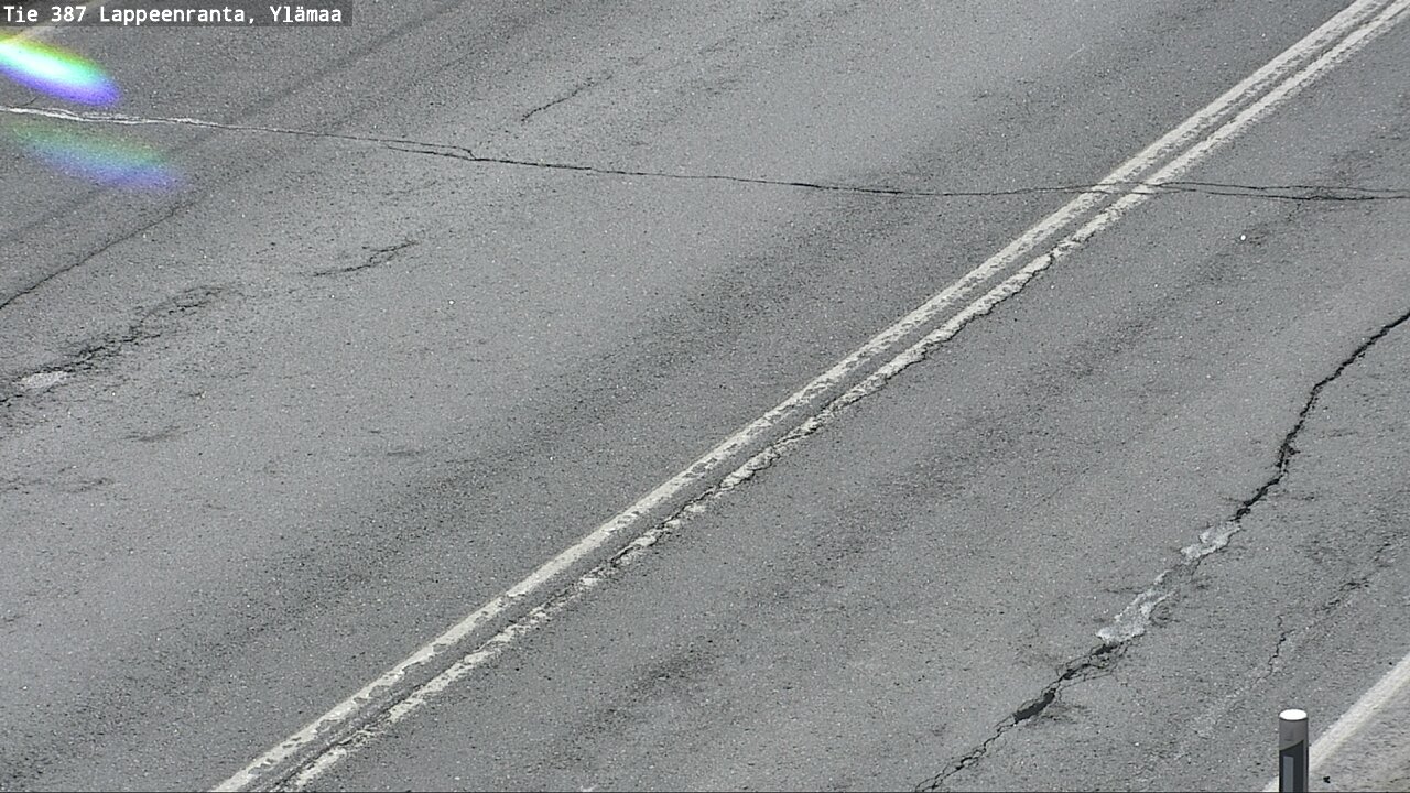 Weather Camera Image Väg 387 Villmarstrand, Ylämaa, Lappeenranta, Etelä-Karjala