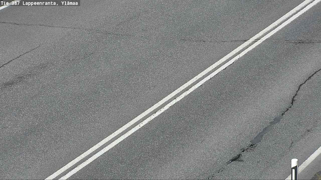 Weather Camera Image Road 387 Lappeenranta, Ylämaa, Lappeenranta, Etelä-Karjala