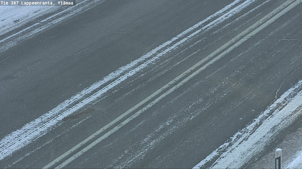 Weather Camera Image Road 387 Lappeenranta, Ylämaa, Lappeenranta, Etelä-Karjala
