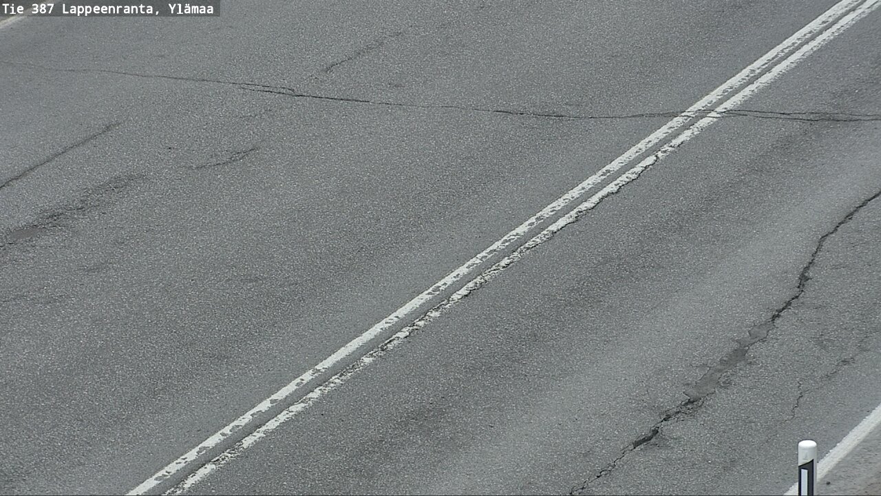 Weather Camera Image Väg 387 Villmarstrand, Ylämaa, Lappeenranta, Etelä-Karjala