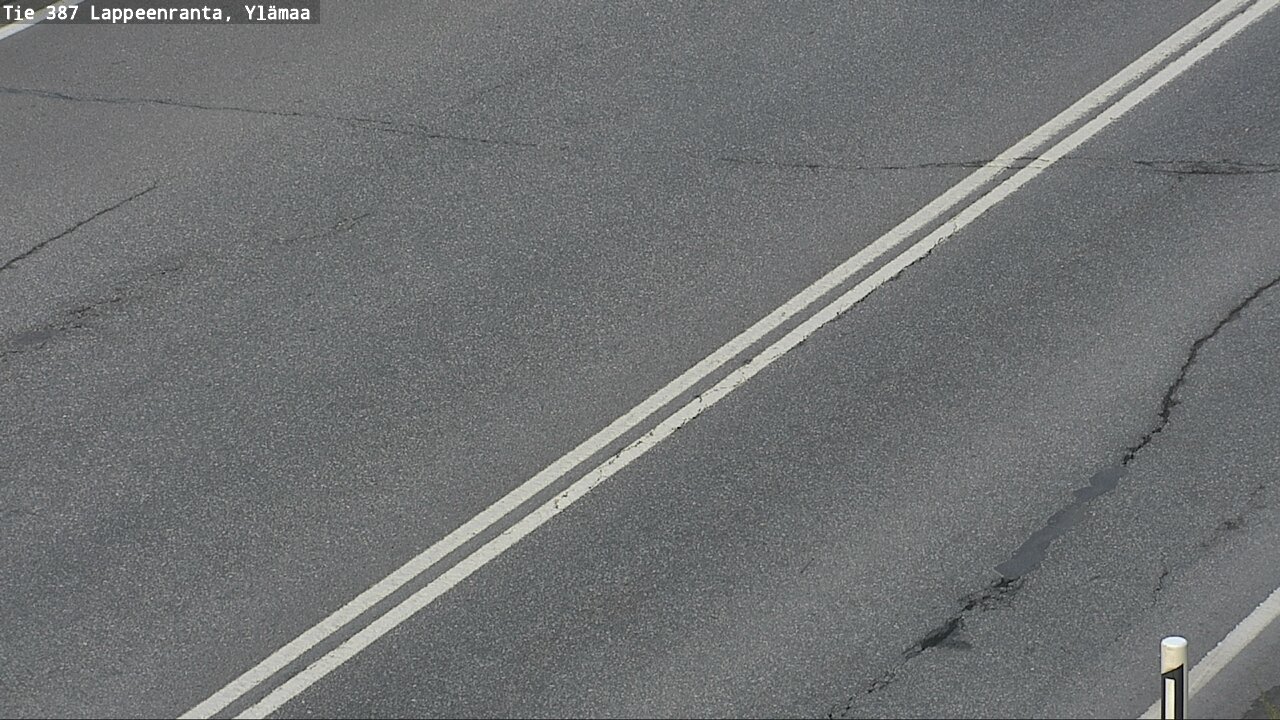 Weather Camera Image Road 387 Lappeenranta, Ylämaa, Lappeenranta, Etelä-Karjala