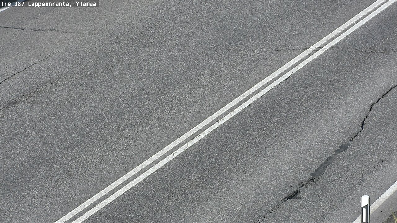 Weather Camera Image Road 387 Lappeenranta, Ylämaa, Lappeenranta, Etelä-Karjala