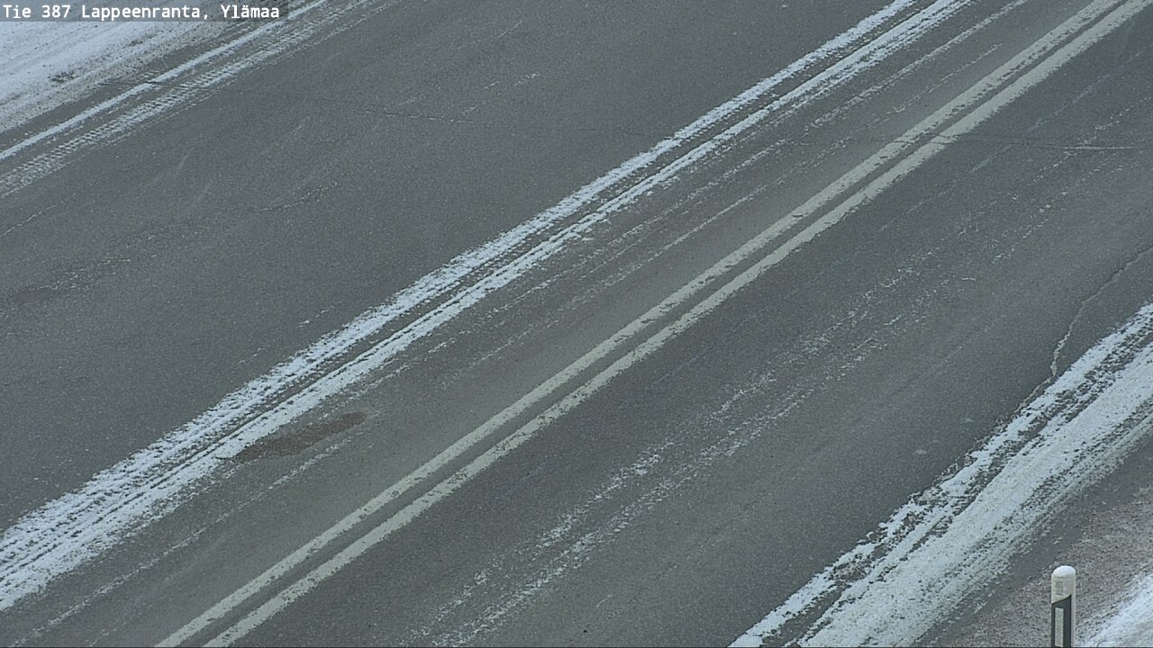 Weather Camera Image Road 387 Lappeenranta, Ylämaa, Lappeenranta, Etelä-Karjala