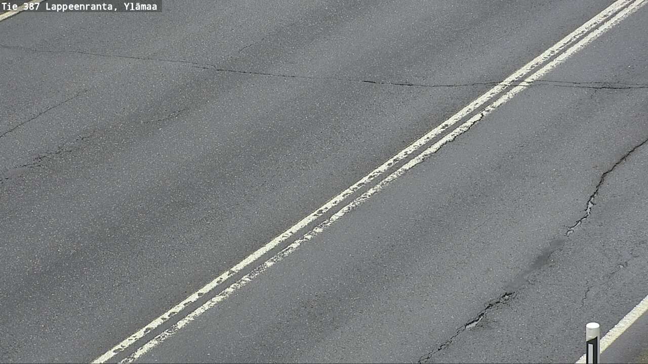 Weather Camera Image Väg 387 Villmarstrand, Ylämaa, Lappeenranta, Etelä-Karjala