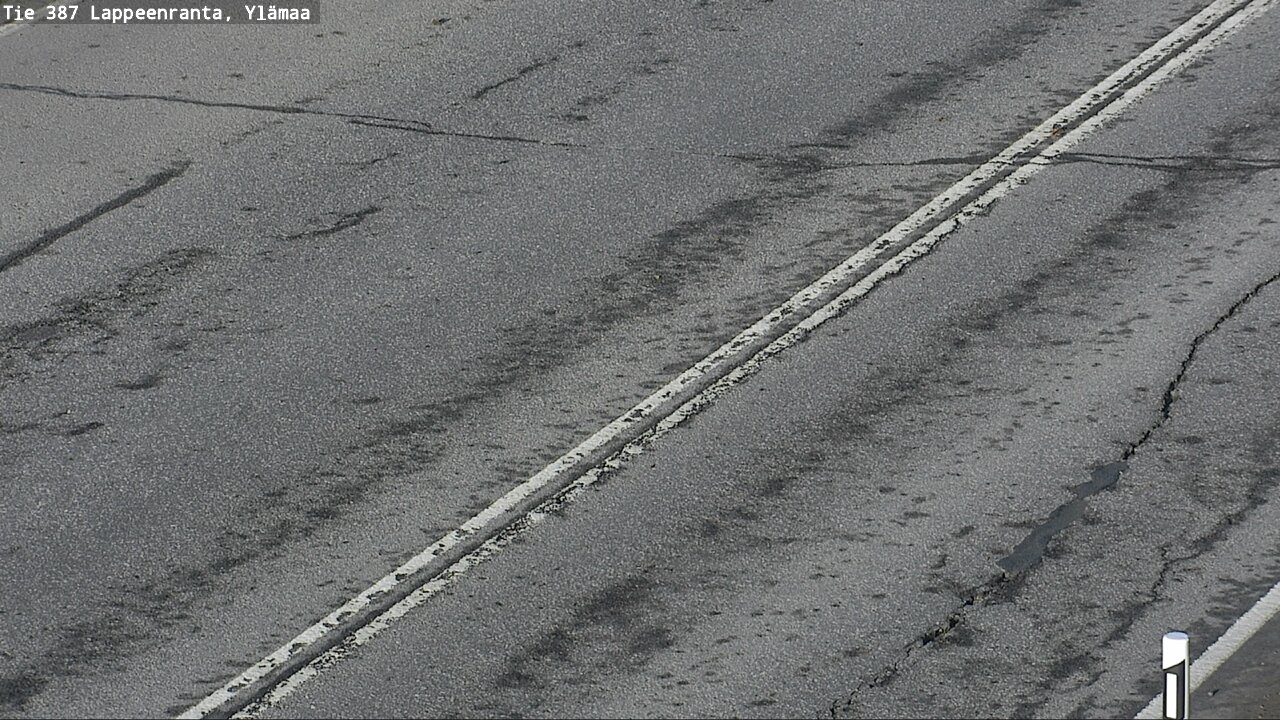 Weather Camera Image Väg 387 Villmarstrand, Ylämaa, Lappeenranta, Etelä-Karjala