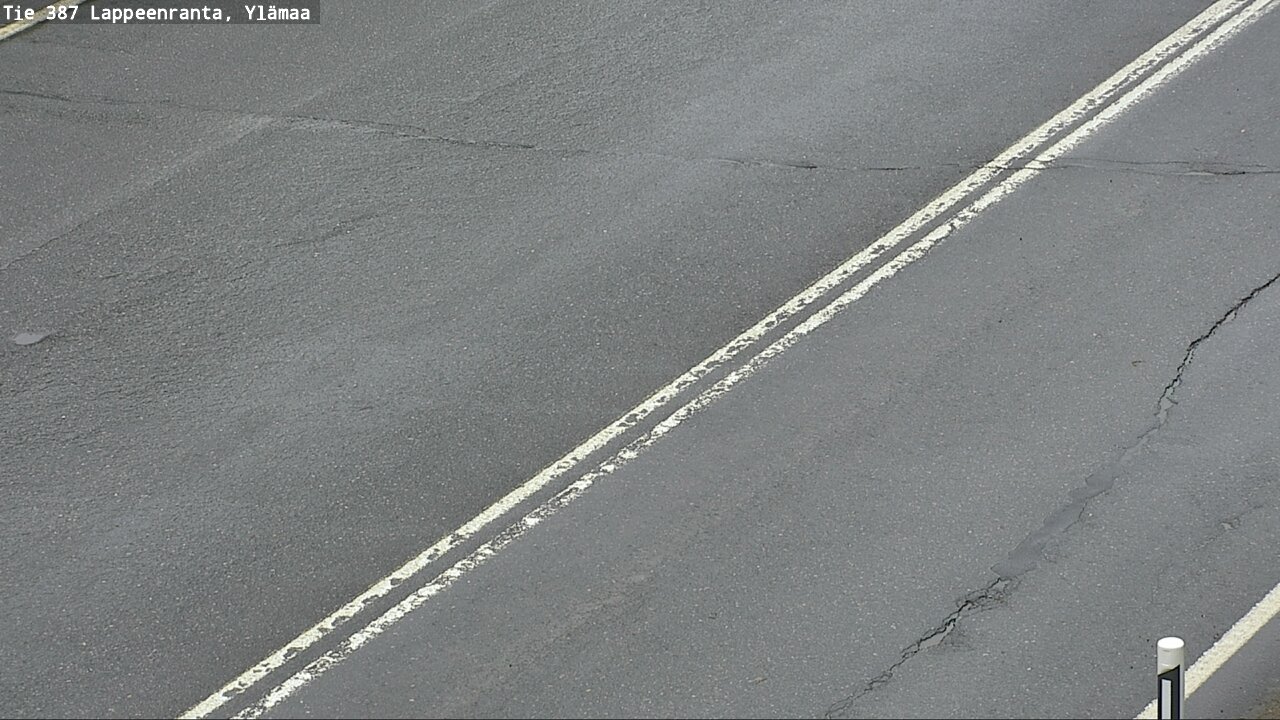 Weather Camera Image Väg 387 Villmarstrand, Ylämaa, Lappeenranta, Etelä-Karjala