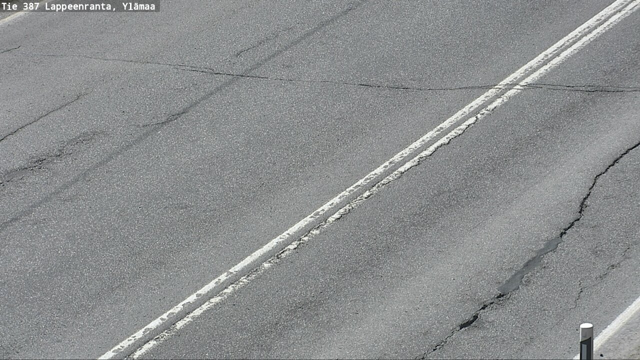 Weather Camera Image Väg 387 Villmarstrand, Ylämaa, Lappeenranta, Etelä-Karjala