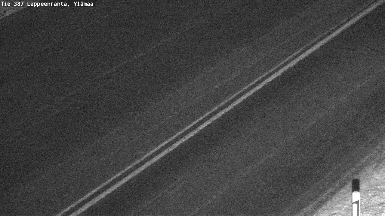 Weather Camera Image Väg 387 Villmarstrand, Ylämaa, Lappeenranta, Etelä-Karjala