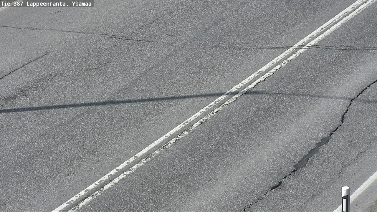 Weather Camera Image Väg 387 Villmarstrand, Ylämaa, Lappeenranta, Etelä-Karjala