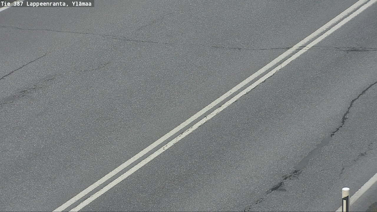 Weather Camera Image Road 387 Lappeenranta, Ylämaa, Lappeenranta, Etelä-Karjala