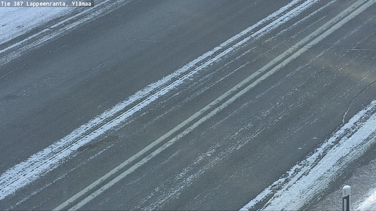 Weather Camera Image Road 387 Lappeenranta, Ylämaa, Lappeenranta, Etelä-Karjala