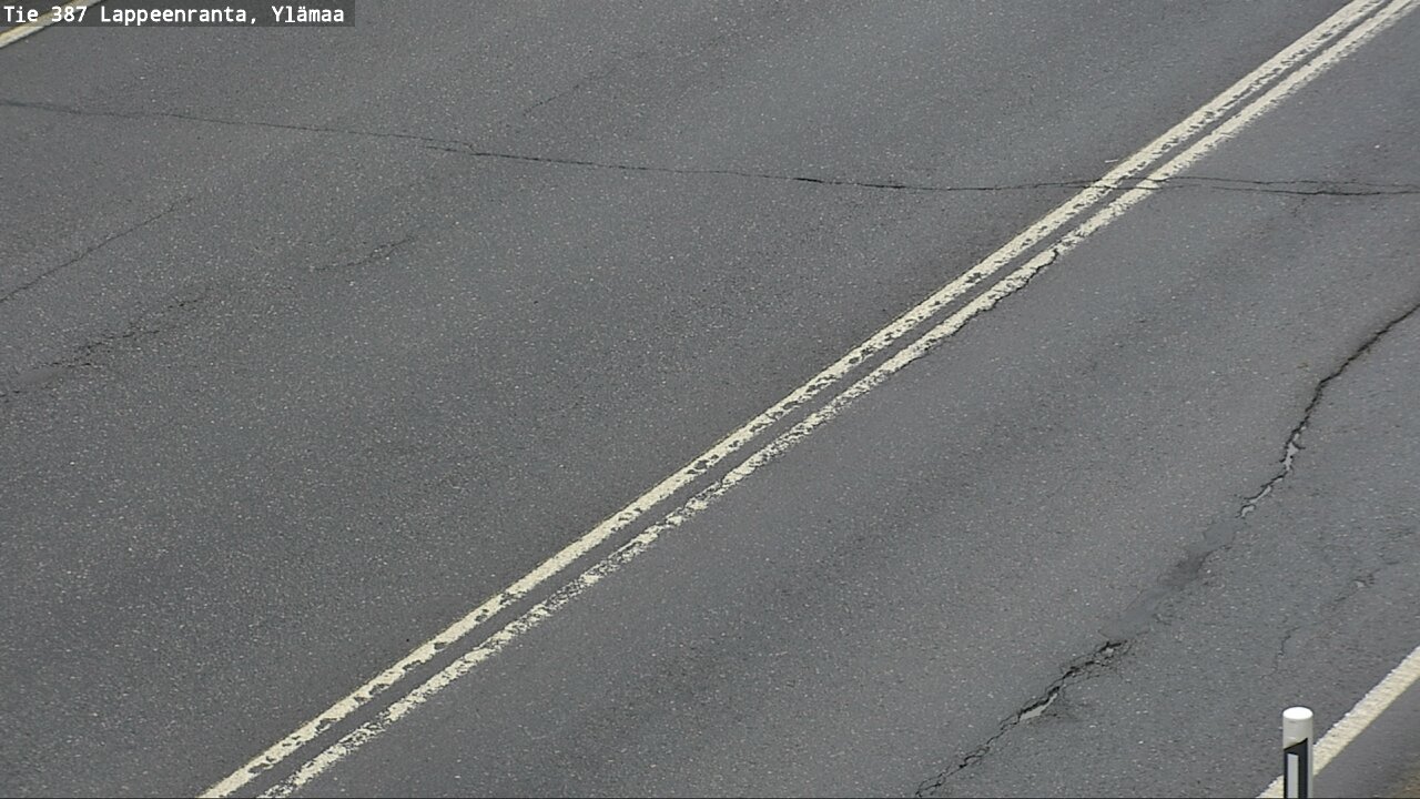 Weather Camera Image Väg 387 Villmarstrand, Ylämaa, Lappeenranta, Etelä-Karjala