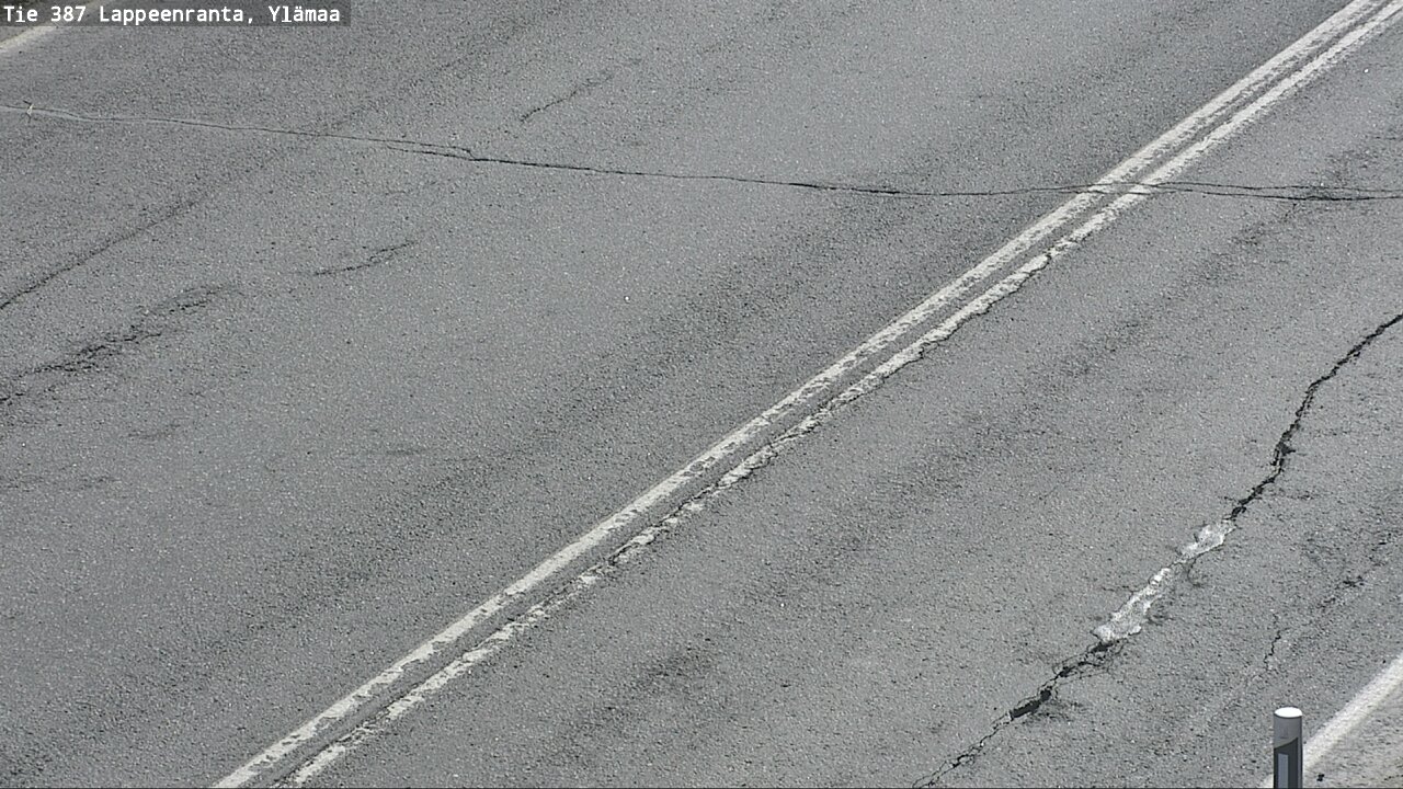 Weather Camera Image Väg 387 Villmarstrand, Ylämaa, Lappeenranta, Etelä-Karjala