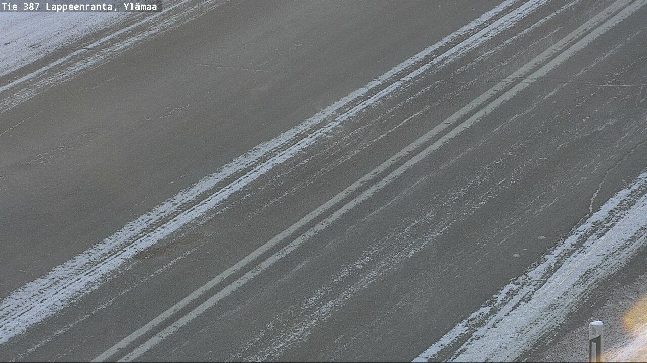 Weather Camera Image Road 387 Lappeenranta, Ylämaa, Lappeenranta, Etelä-Karjala