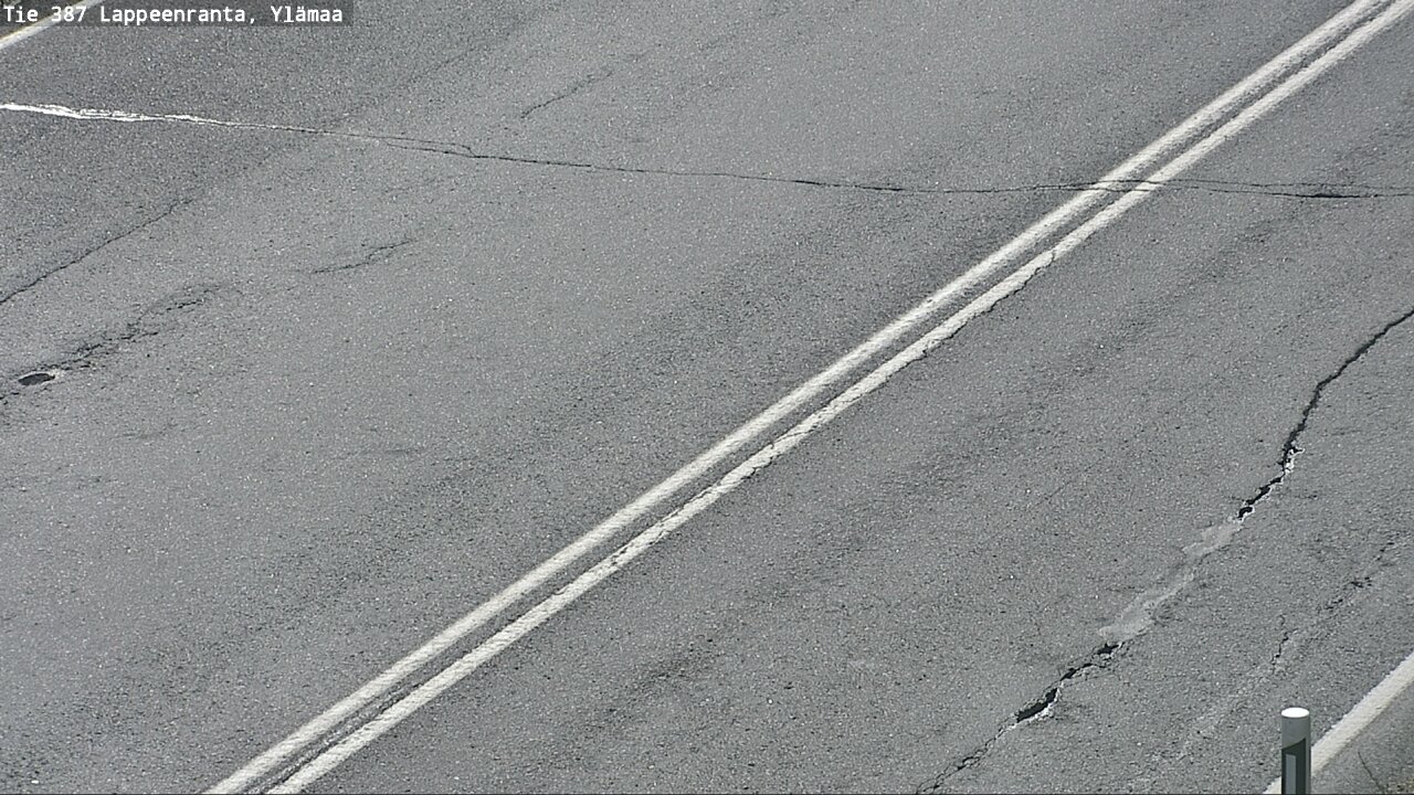 Weather Camera Image Road 387 Lappeenranta, Ylämaa, Lappeenranta, Etelä-Karjala
