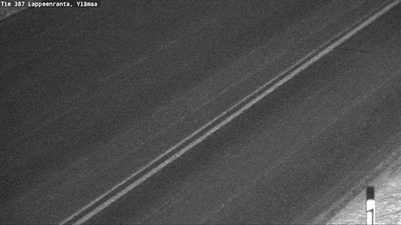 Weather Camera Image Väg 387 Villmarstrand, Ylämaa, Lappeenranta, Etelä-Karjala