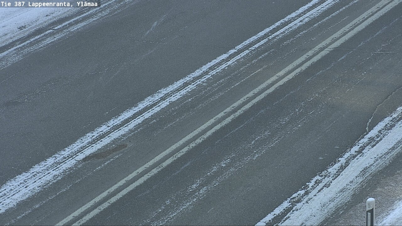 Weather Camera Image Road 387 Lappeenranta, Ylämaa, Lappeenranta, Etelä-Karjala
