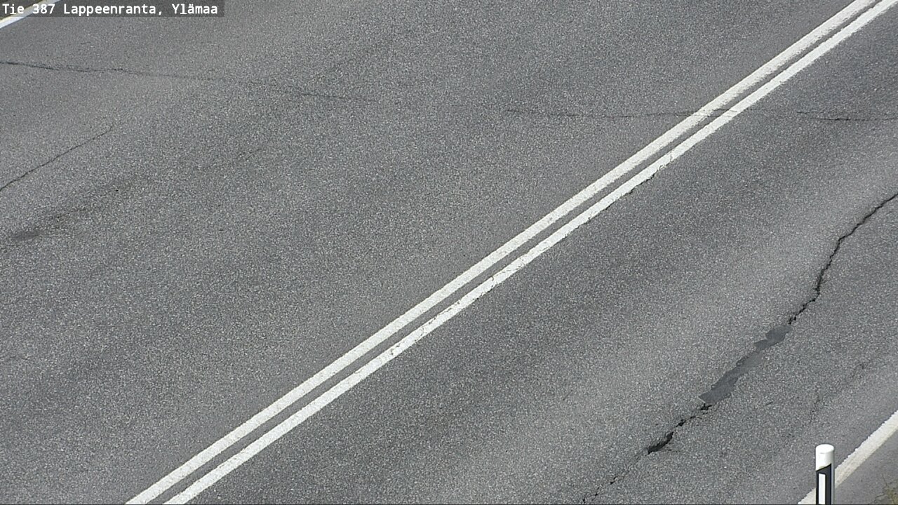 Weather Camera Image Road 387 Lappeenranta, Ylämaa, Lappeenranta, Etelä-Karjala