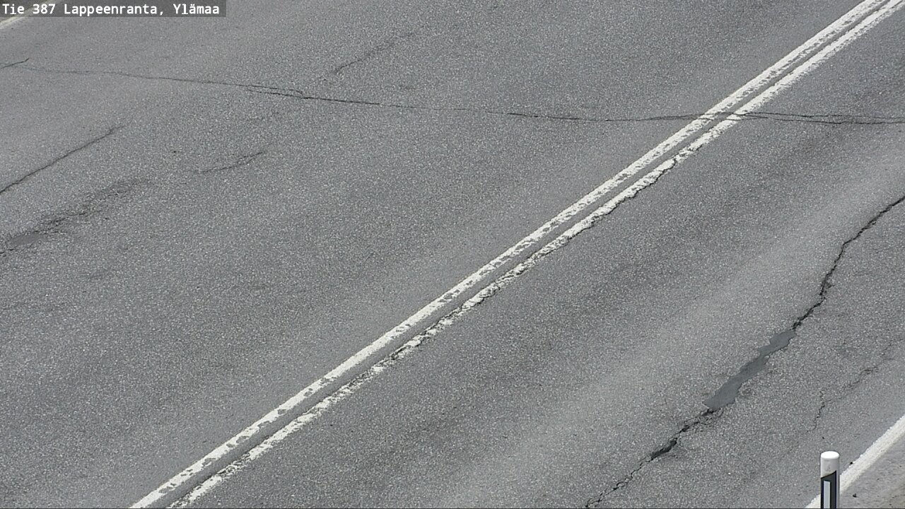 Weather Camera Image Väg 387 Villmarstrand, Ylämaa, Lappeenranta, Etelä-Karjala