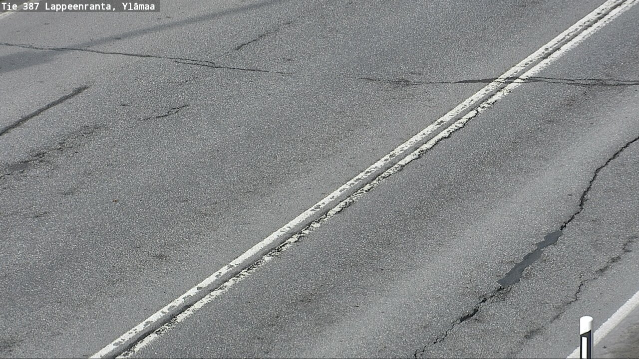 Weather Camera Image Väg 387 Villmarstrand, Ylämaa, Lappeenranta, Etelä-Karjala