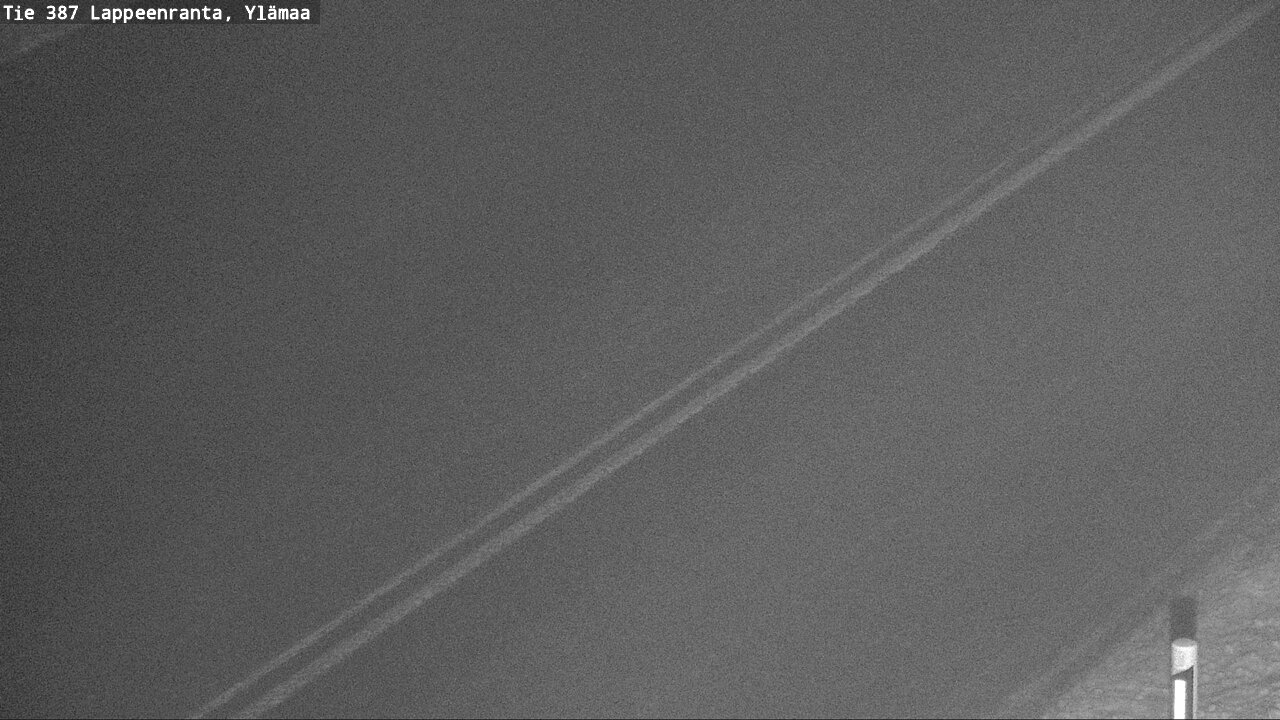 Weather Camera Image Väg 387 Villmarstrand, Ylämaa, Lappeenranta, Etelä-Karjala