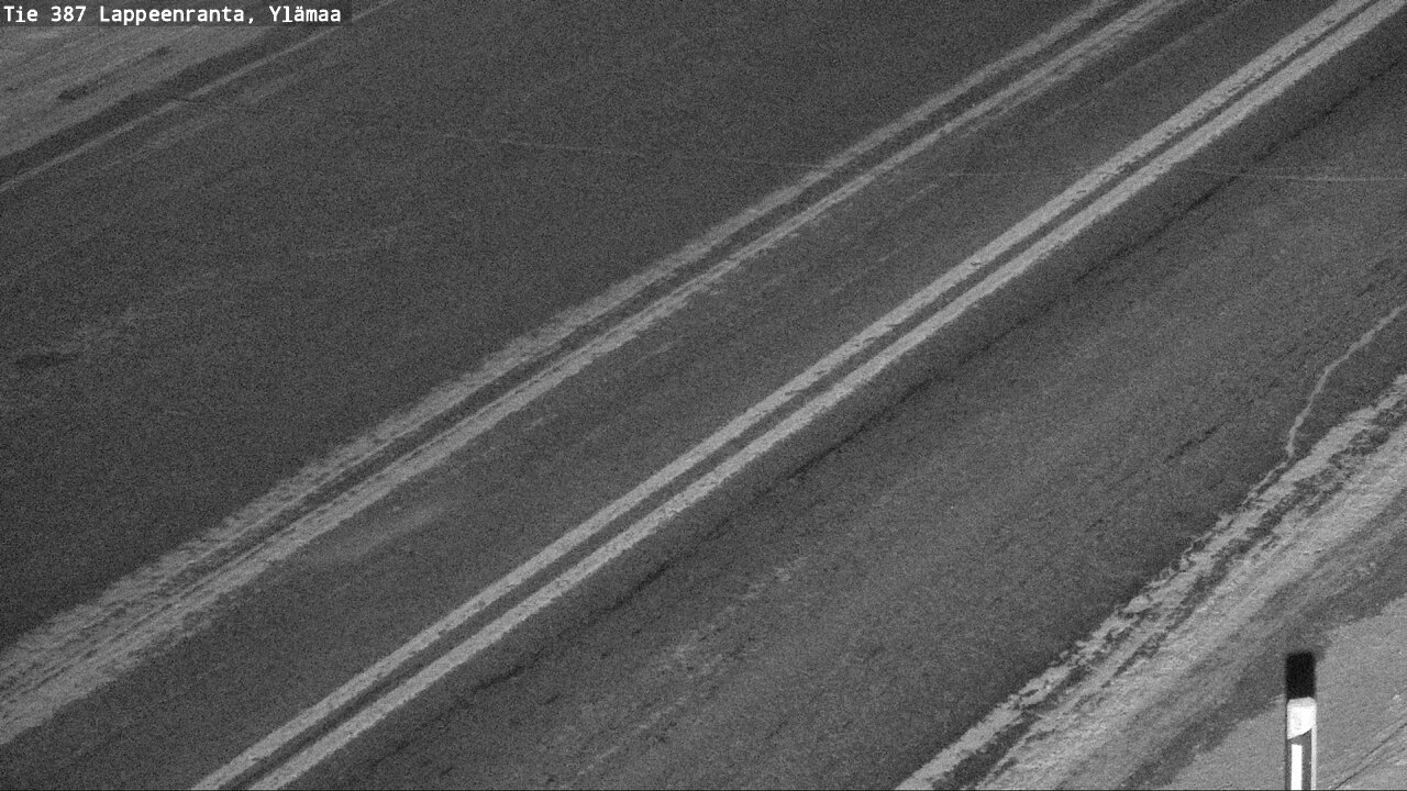 Weather Camera Image Väg 387 Villmarstrand, Ylämaa, Lappeenranta, Etelä-Karjala