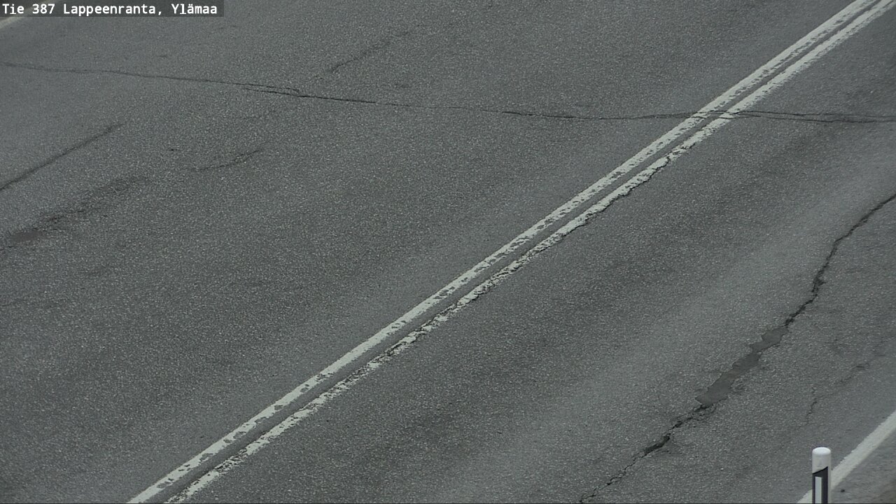 Weather Camera Image Väg 387 Villmarstrand, Ylämaa, Lappeenranta, Etelä-Karjala