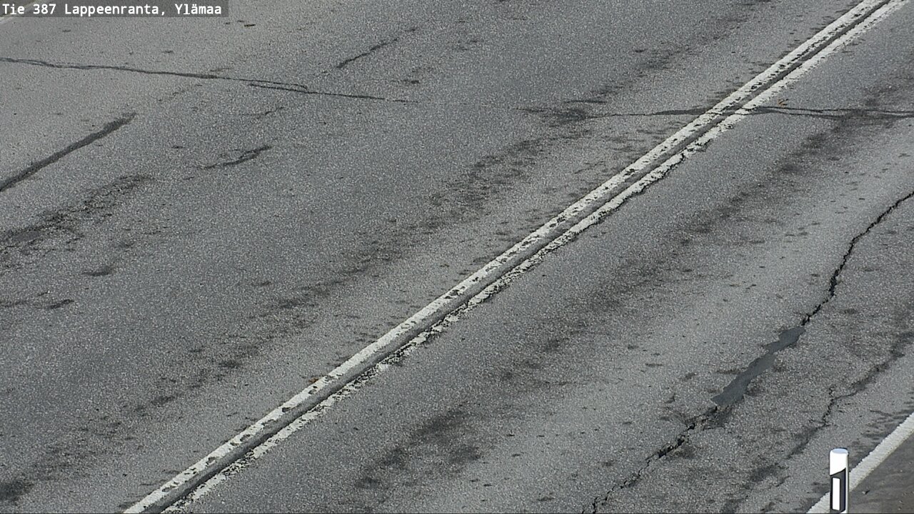 Weather Camera Image Väg 387 Villmarstrand, Ylämaa, Lappeenranta, Etelä-Karjala
