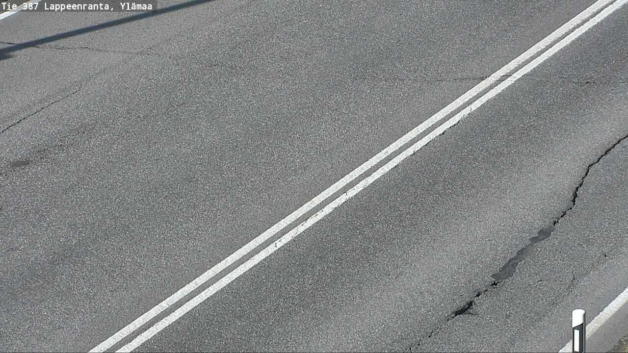 Weather Camera Image Road 387 Lappeenranta, Ylämaa, Lappeenranta, Etelä-Karjala